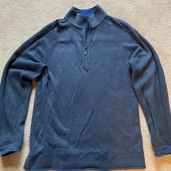 Tommy Bahama Other - Tommy Bahama 1/4 reversible sweater
